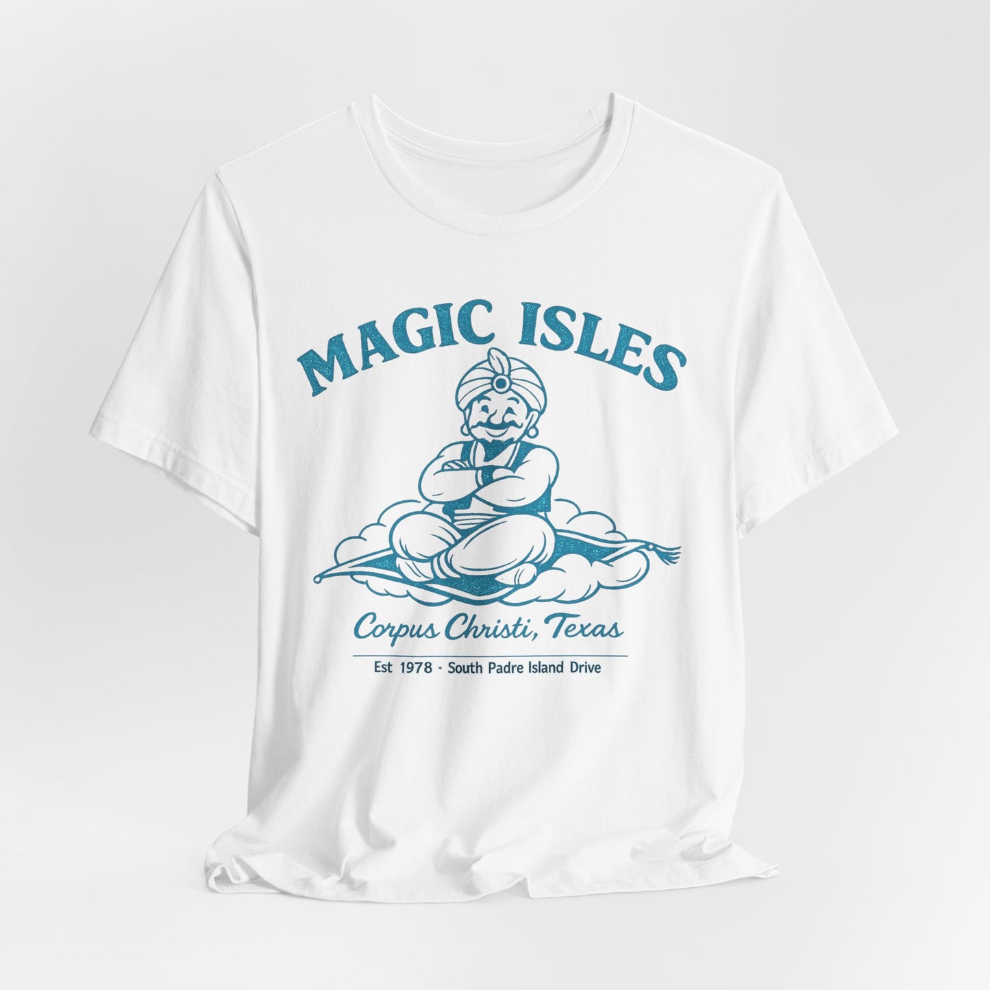 Magic Isles Amusement Park Tee — Corpus Christi, Texas — Backlot Supply Archive
