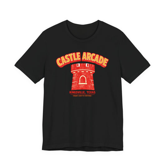 Castle Arcade Tee — Kingsville, Texas — Backlot Supply Archive