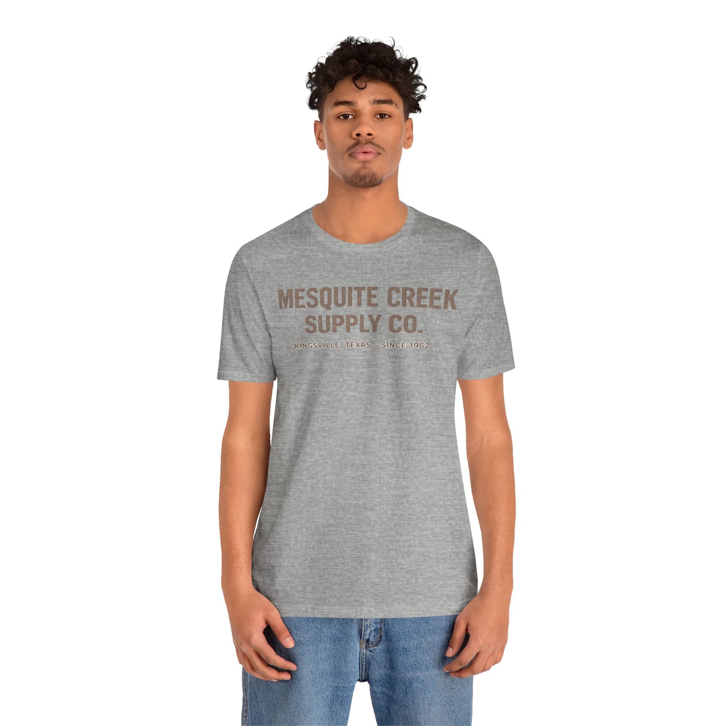 Mesquite Creek Supply Co. Since 1962 Tee — Kingsville, Texas — Backlot Supply Archive