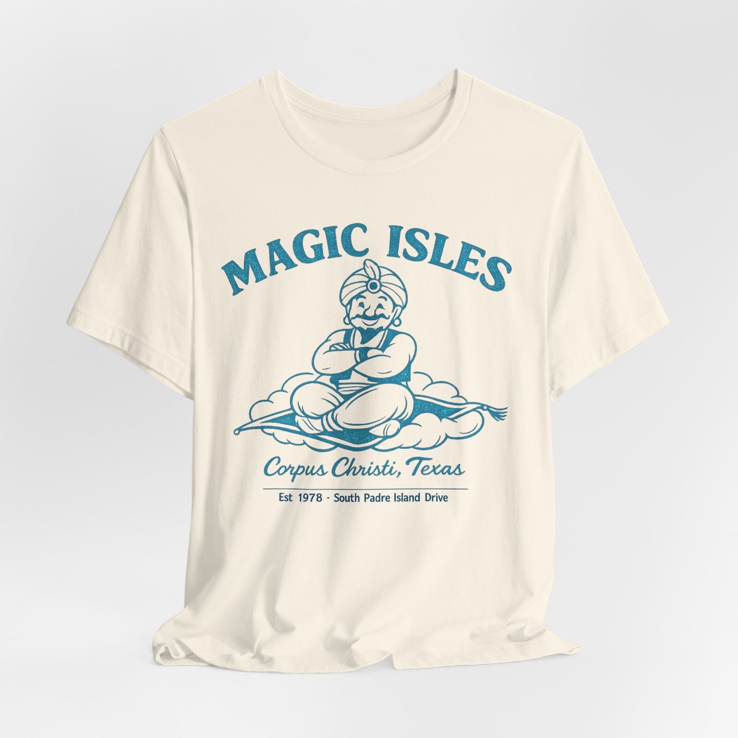 Magic Isles Amusement Park Tee — Corpus Christi, Texas — Backlot Supply Archive