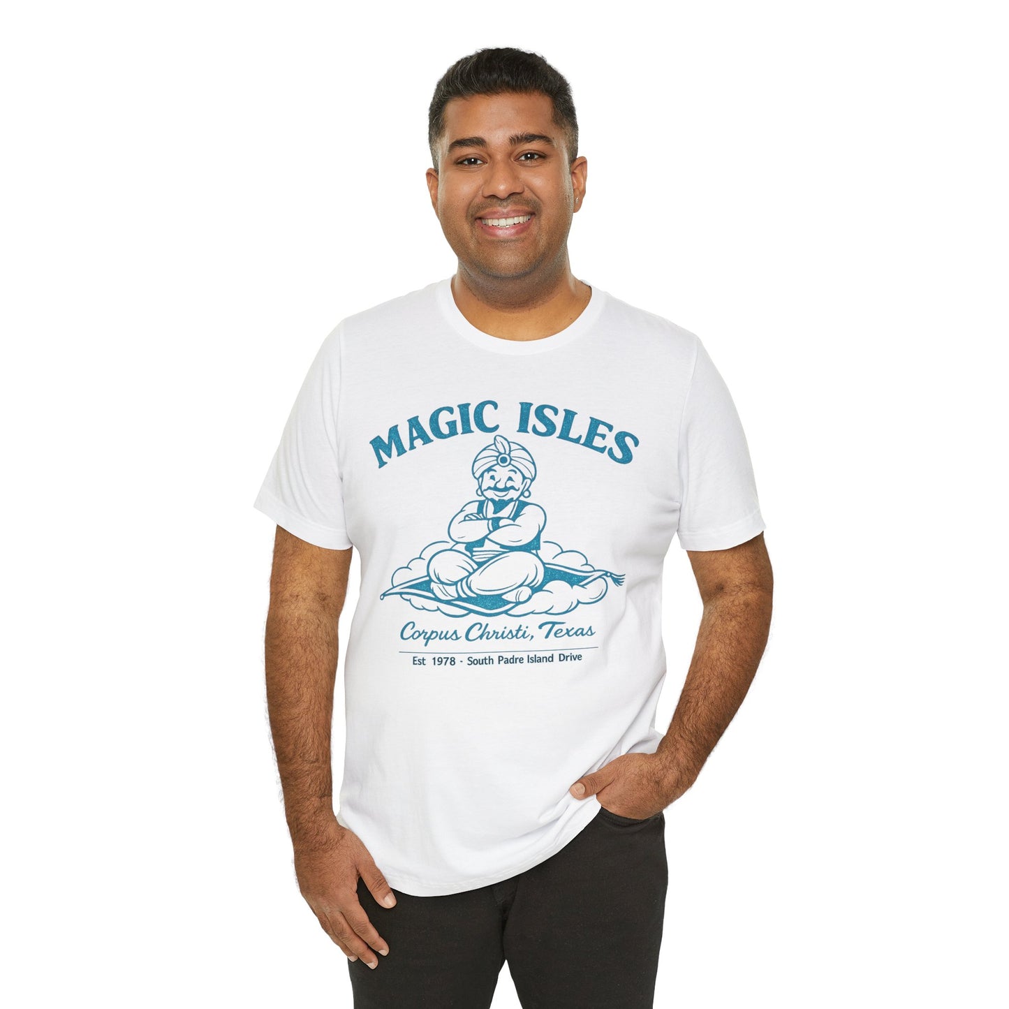 Magic Isles Amusement Park Tee — Corpus Christi, Texas — Backlot Supply Archive