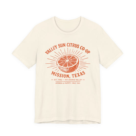 Valley Sun Citrus Co-Op Tee — Mission, Texas — Backlot Supply Archive