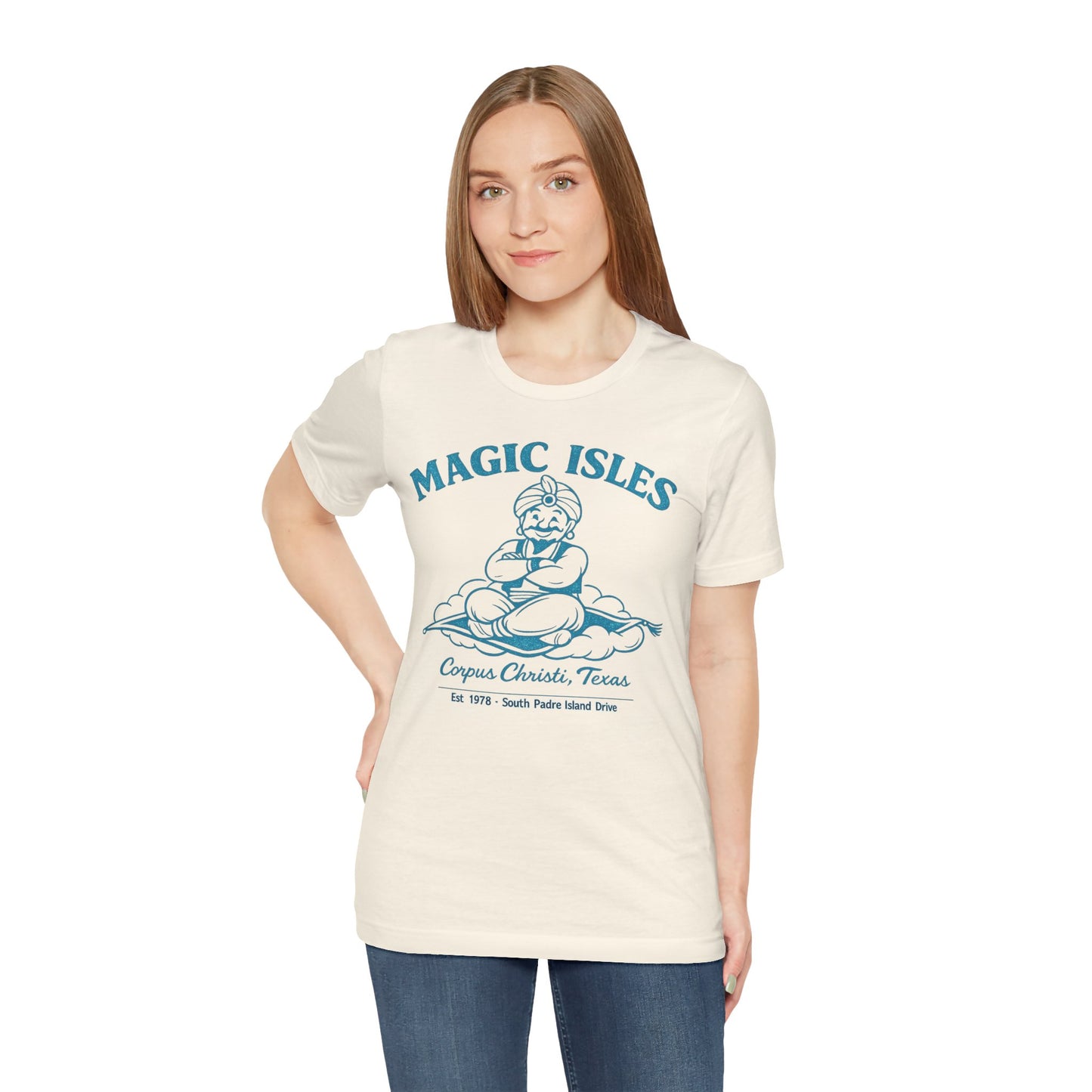 Magic Isles Amusement Park Tee — Corpus Christi, Texas — Backlot Supply Archive
