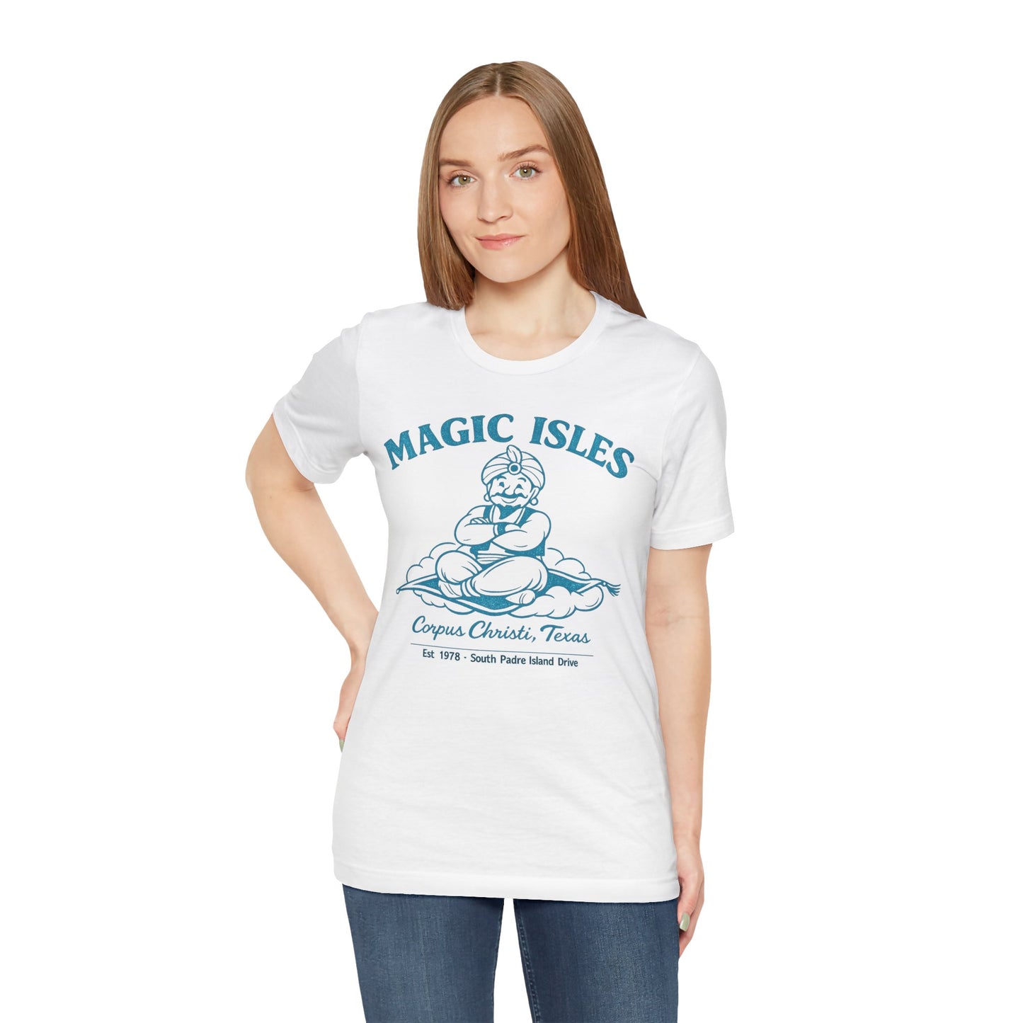 Magic Isles Amusement Park Tee — Corpus Christi, Texas — Backlot Supply Archive