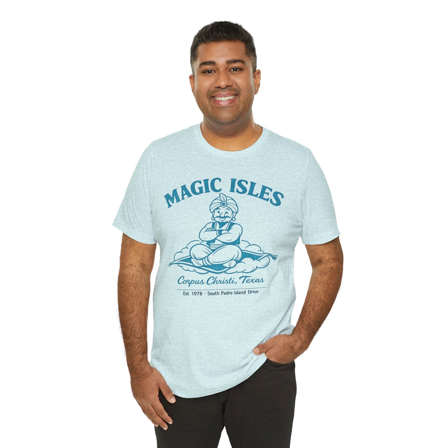 Magic Isles Amusement Park Tee — Corpus Christi, Texas — Backlot Supply Archive