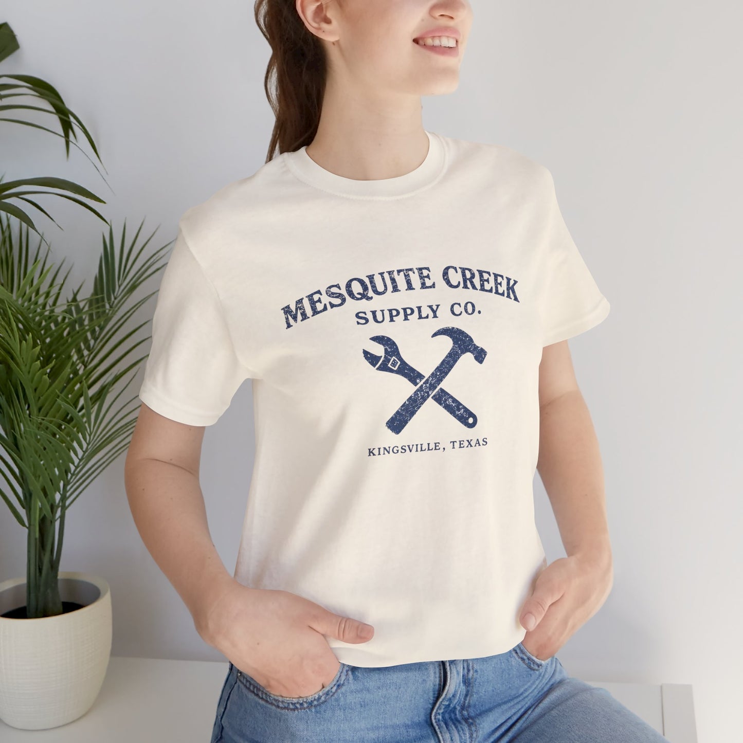 Mesquite Creek Supply Co. Tools Tee — Kingsville, Texas — Backlot Supply Archive