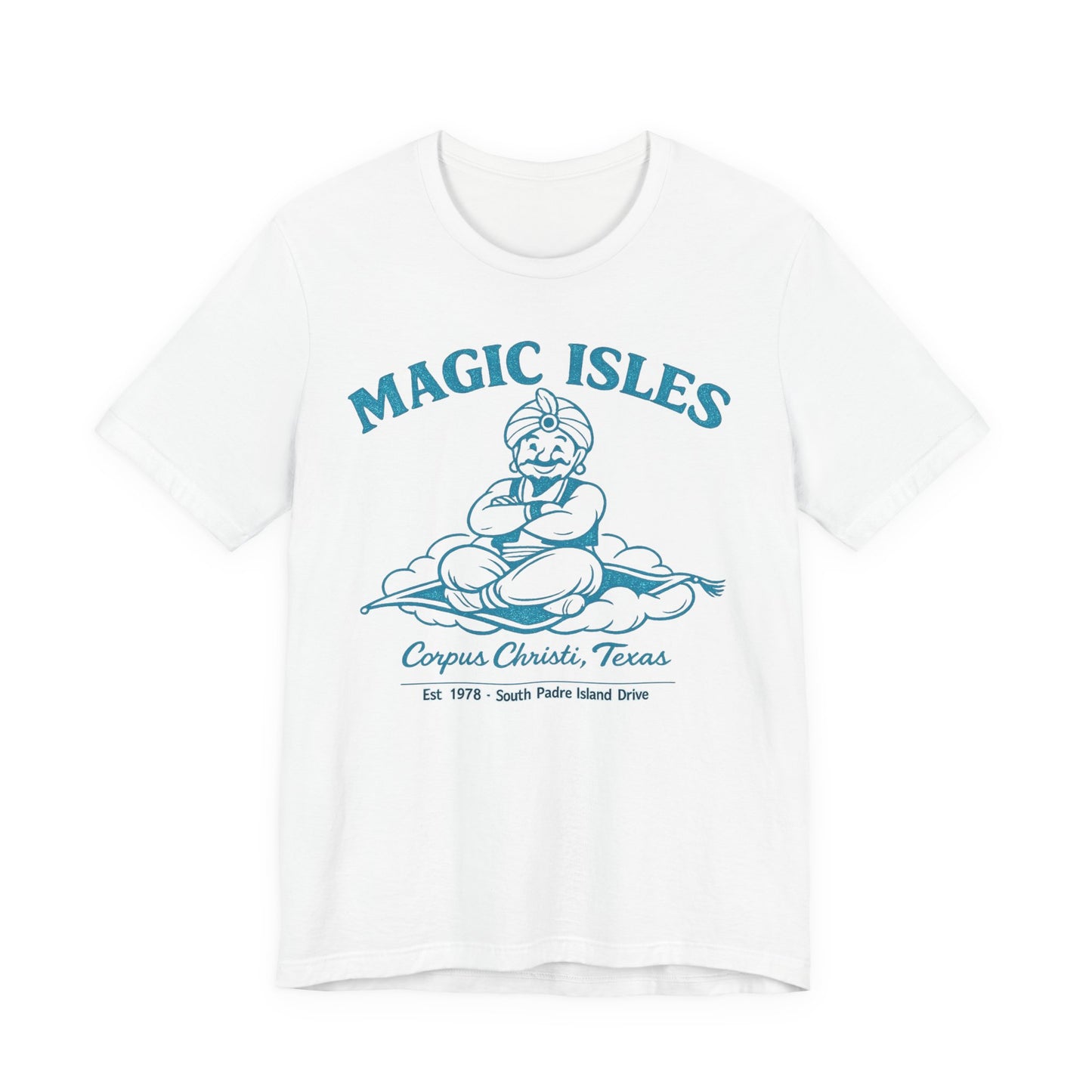 Magic Isles Amusement Park Tee — Corpus Christi, Texas — Backlot Supply Archive