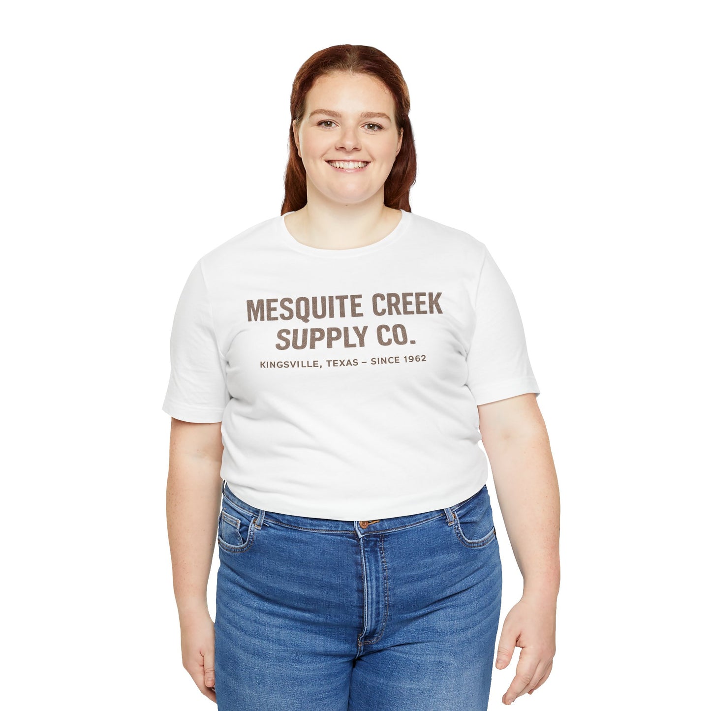 Mesquite Creek Supply Co. Since 1962 Tee — Kingsville, Texas — Backlot Supply Archive