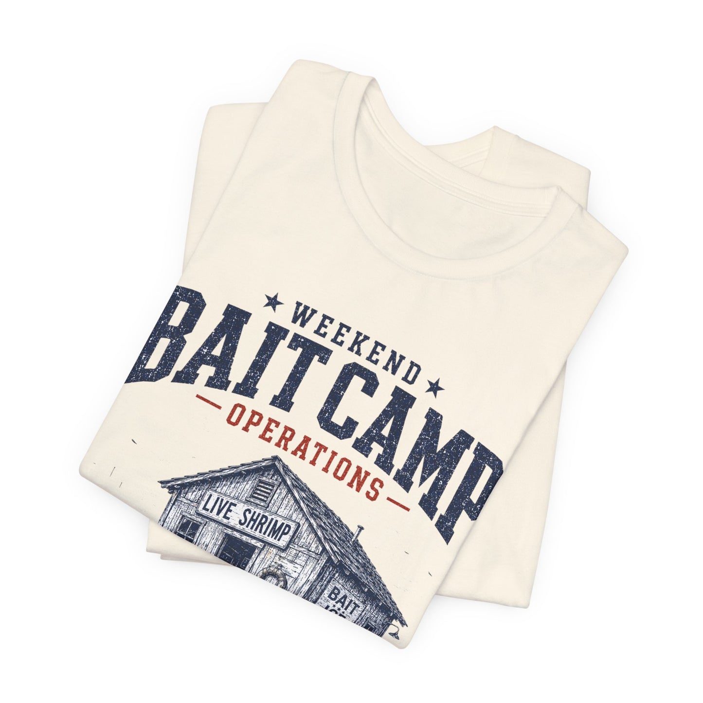 Weekend Bait Camp Operations Tee — Est 1993 — Backlot Supply Archive