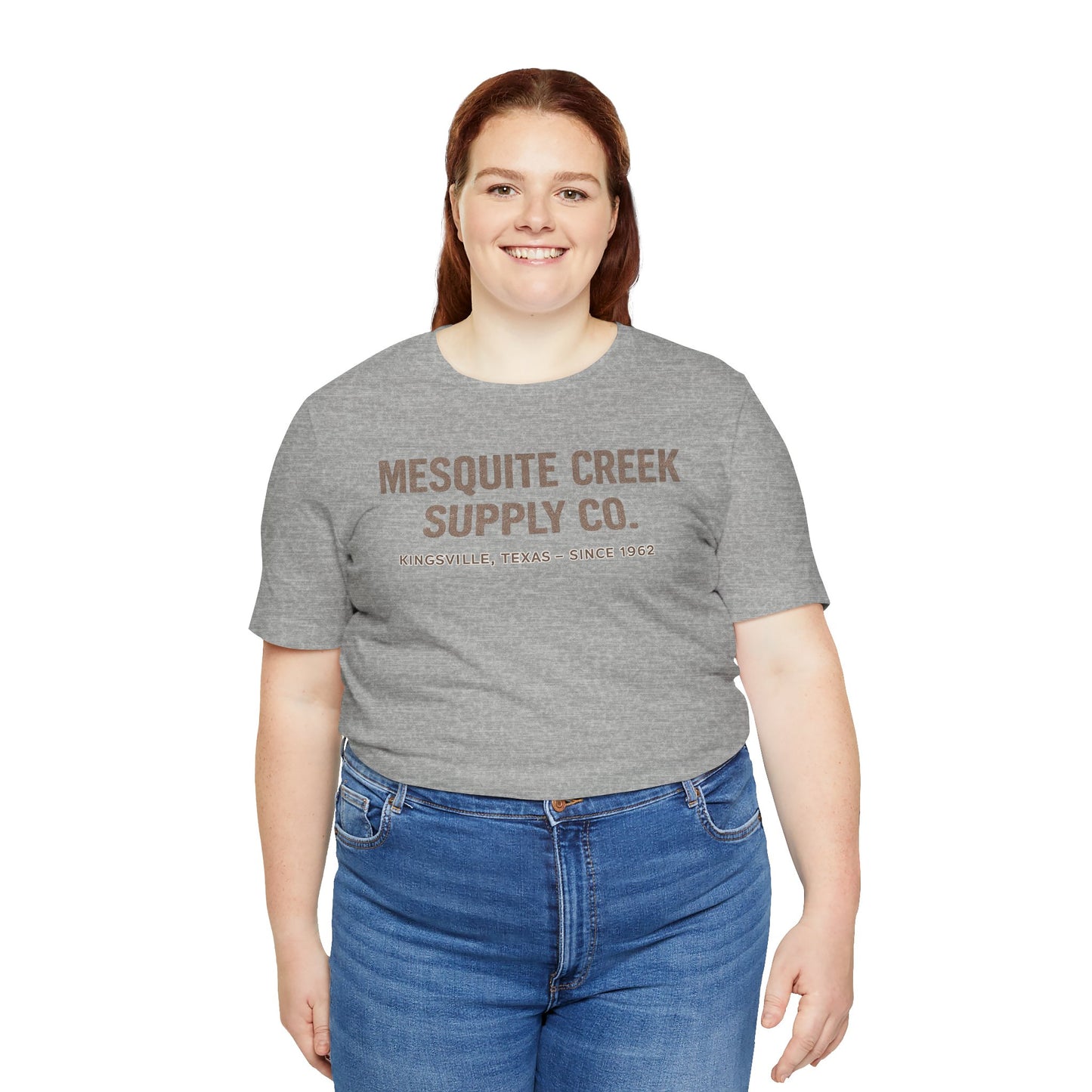 Mesquite Creek Supply Co. Since 1962 Tee — Kingsville, Texas — Backlot Supply Archive