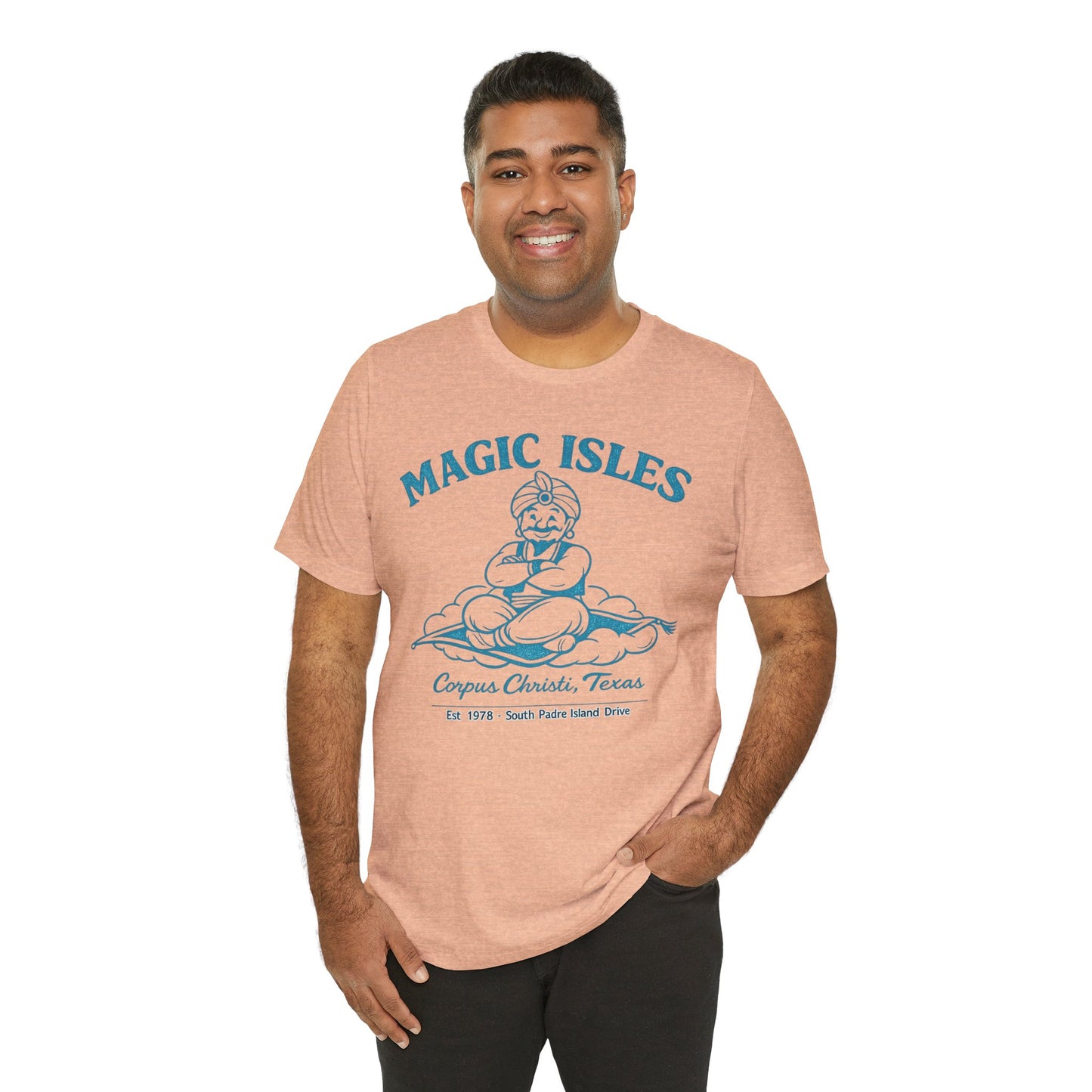 Magic Isles Amusement Park Tee — Corpus Christi, Texas — Backlot Supply Archive