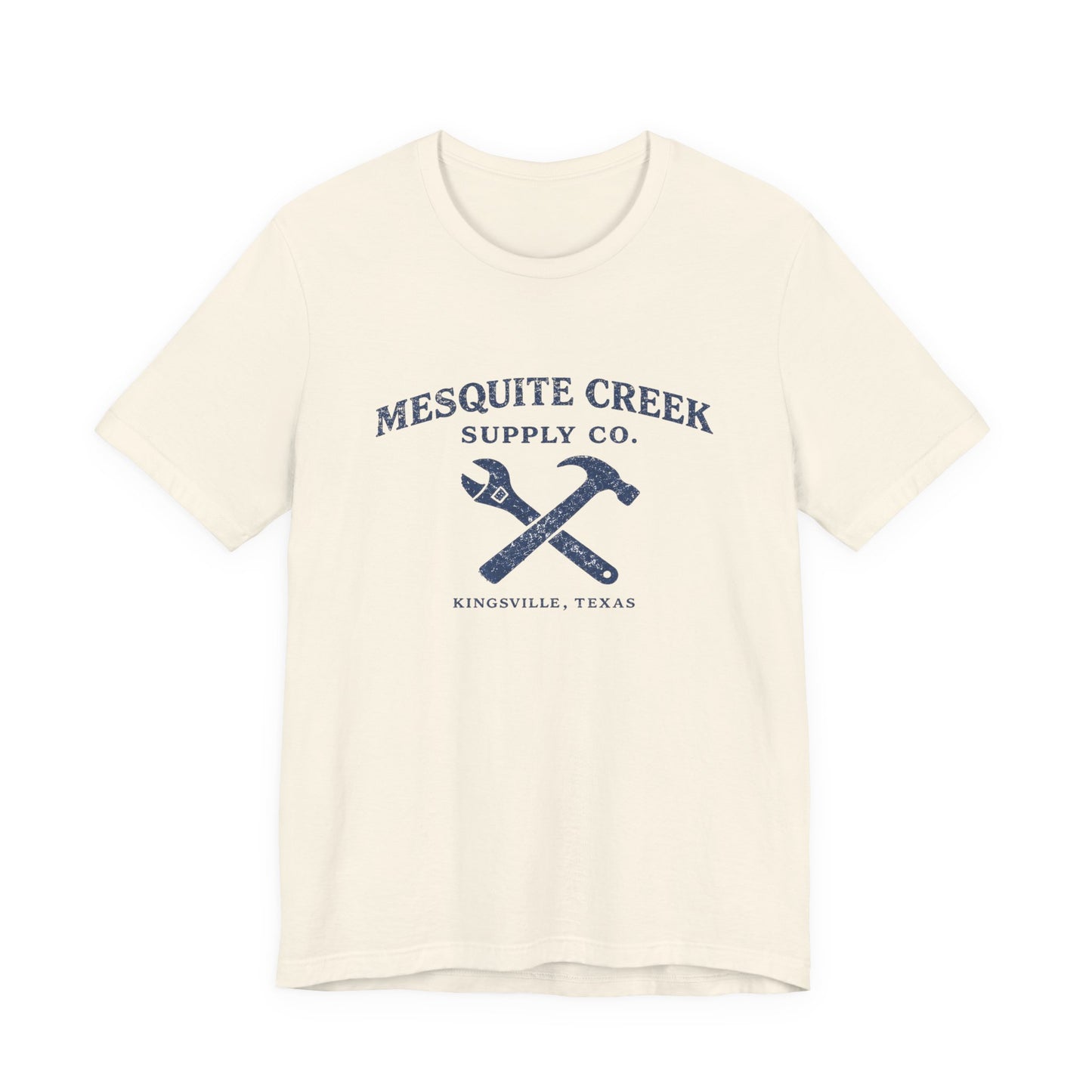 Mesquite Creek Supply Co. Tools Tee — Kingsville, Texas — Backlot Supply Archive