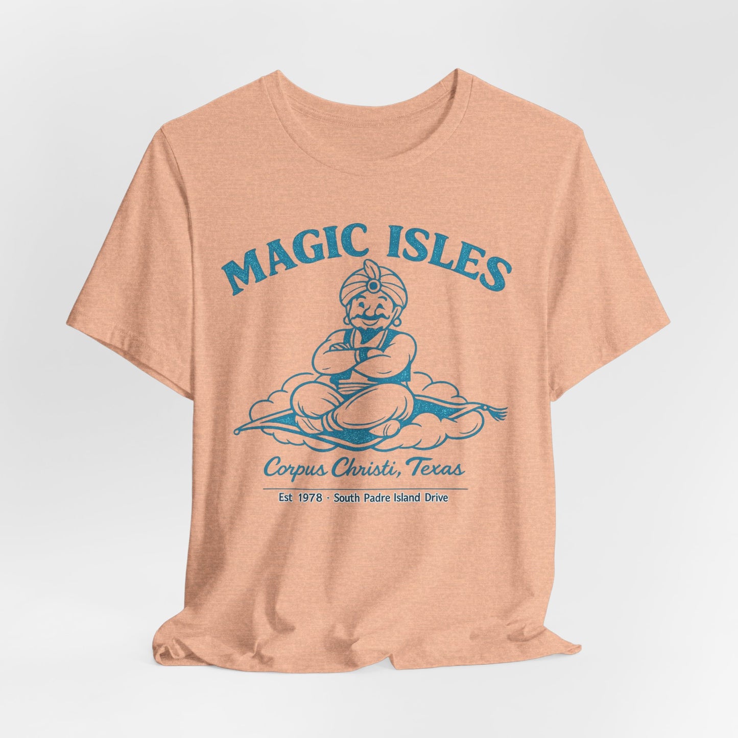 Magic Isles Amusement Park Tee — Corpus Christi, Texas — Backlot Supply Archive