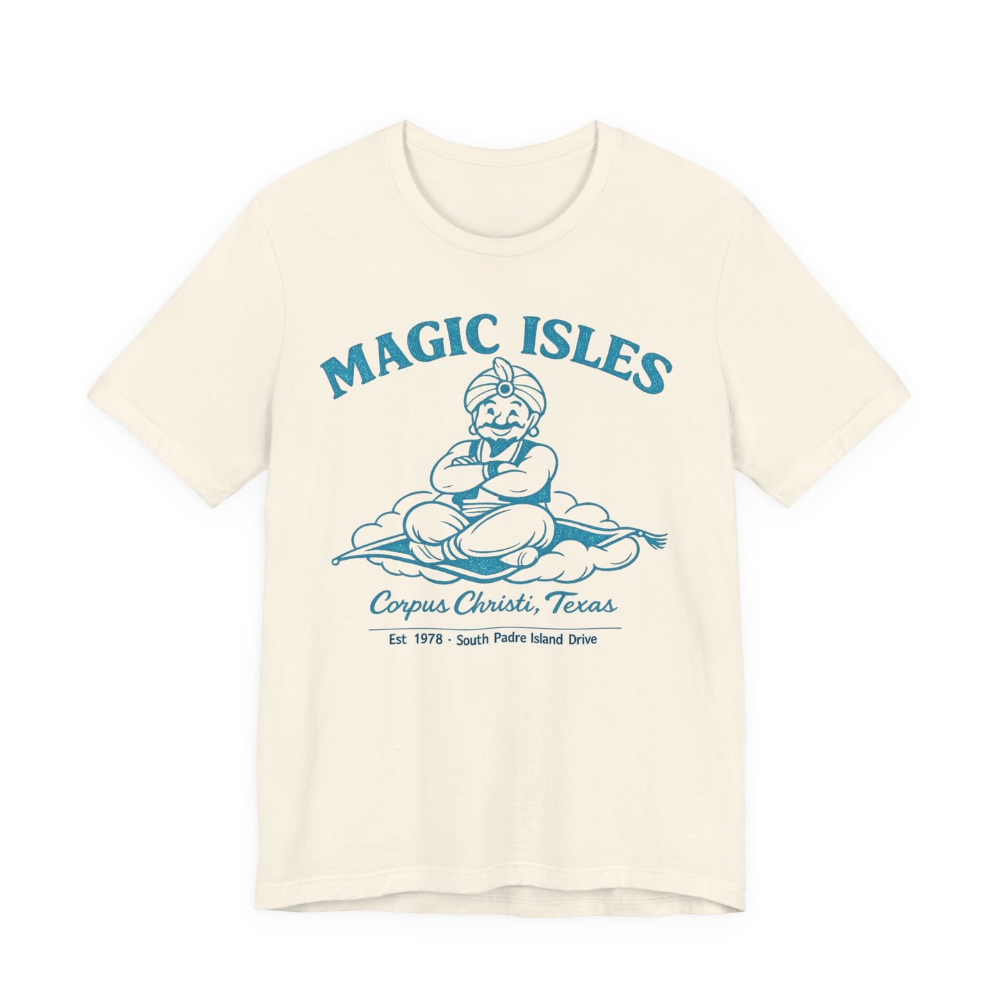 Magic Isles Amusement Park Tee — Corpus Christi, Texas — Backlot Supply Archive