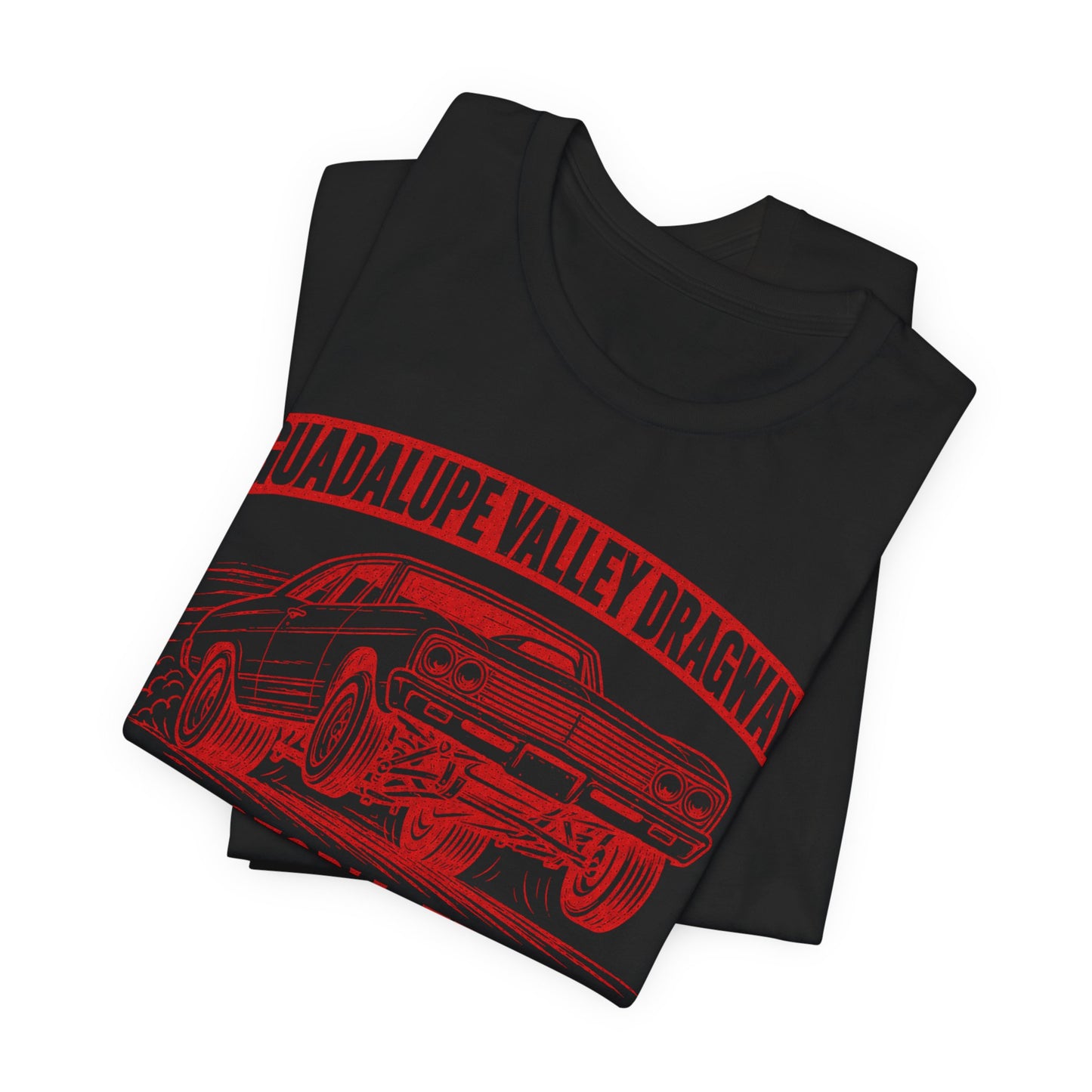 Guadalupe Valley Dragway Tee — Victoria, Texas — Backlot Supply Archive